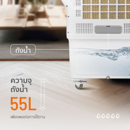 พัดลมไอเย็น SCE PLUS รุ่น MAX M 55L สีขาว_6
