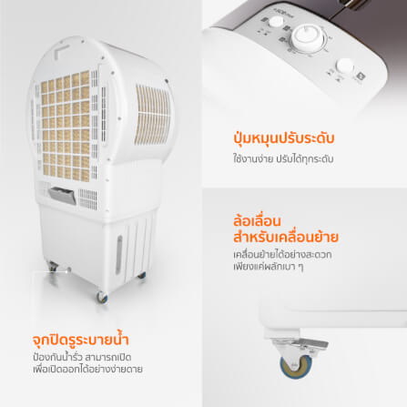 พัดลมไอเย็น SCE PLUS รุ่น MAX M 55L สีขาว_8