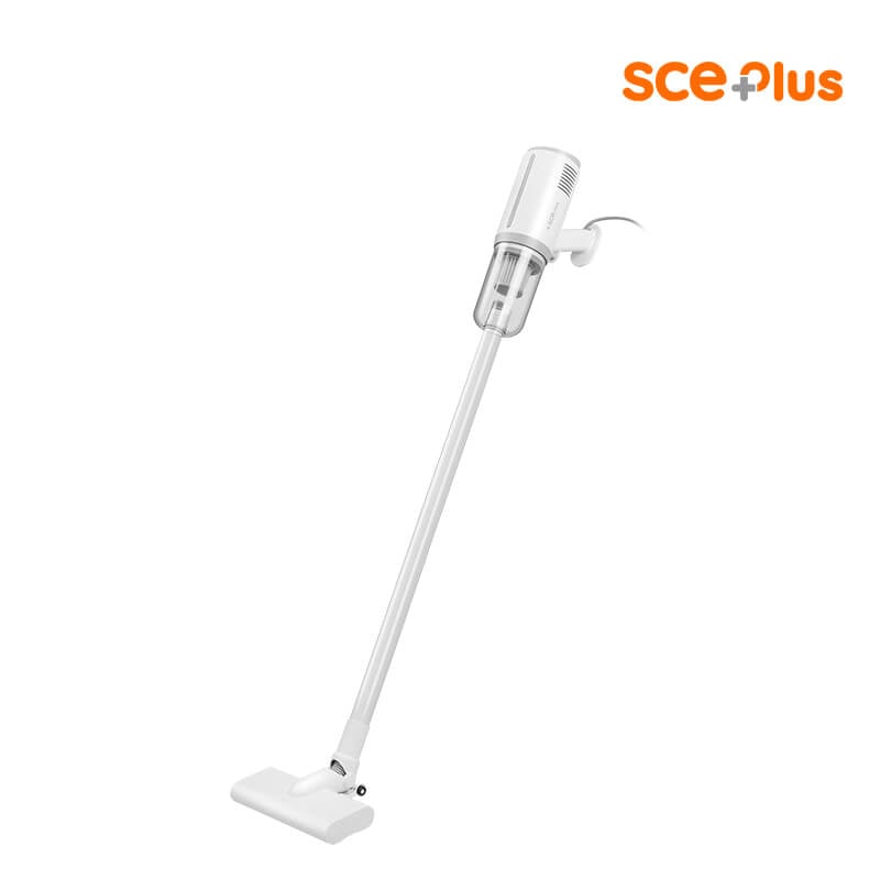 เครื่องดูดฝุ่นแบบด้าม SCE Plus รุ่น Vc-Y สีขาว_0
