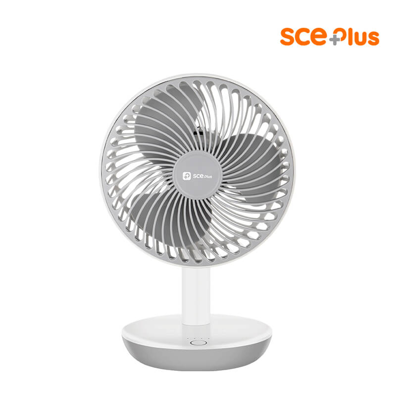 พัดลมพกพา SCE Plus รุ่น TF1 สีขาว