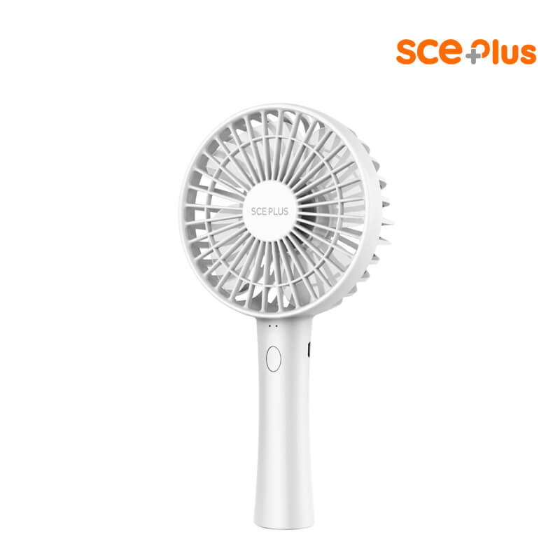 พัดลมพกพา SCE Plus รุ่น HF-1 สีขาว
