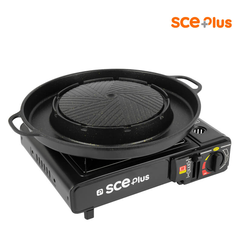 เตาแก๊สปิคนิค SCE Plus รุ่น PG1 สีดำ