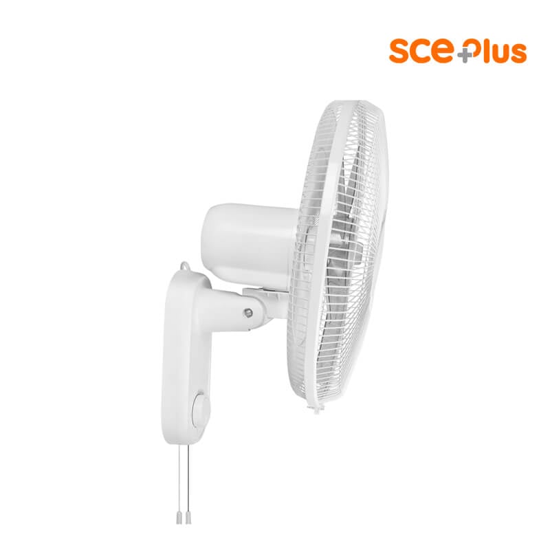 พัดลมติดผนัง 16 นิ้ว SCE Plus รุ่น WF-6 สีขาว