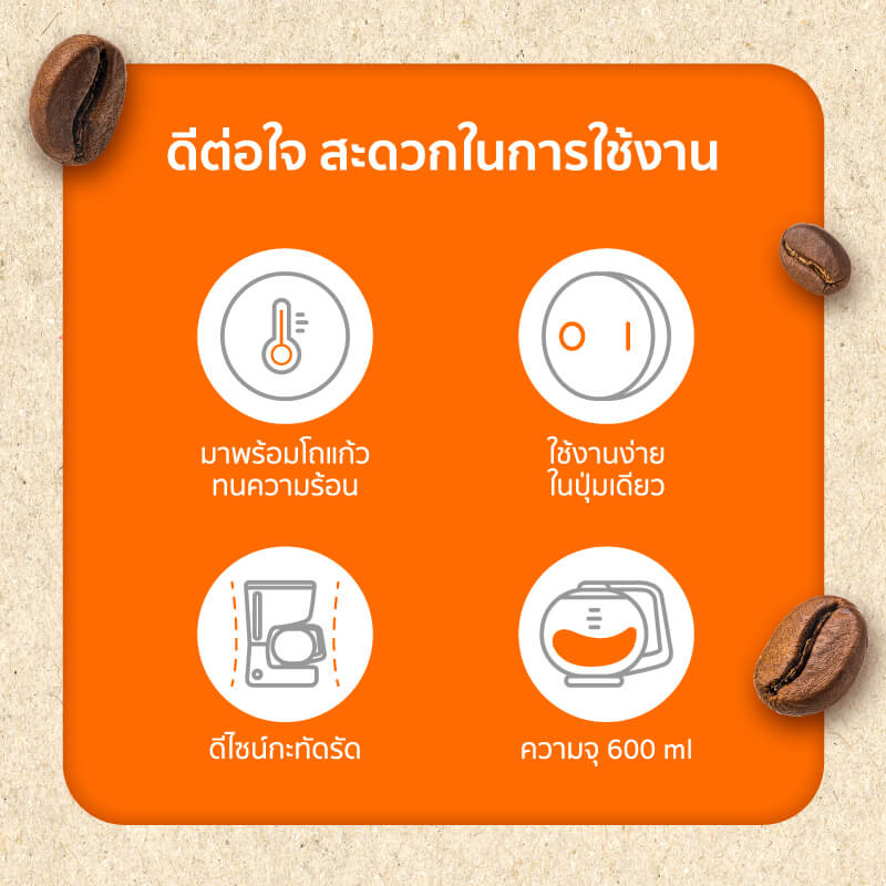 เครื่องชงกาแฟ SCE Plus รุ่น CF-M1 สีดำ_3