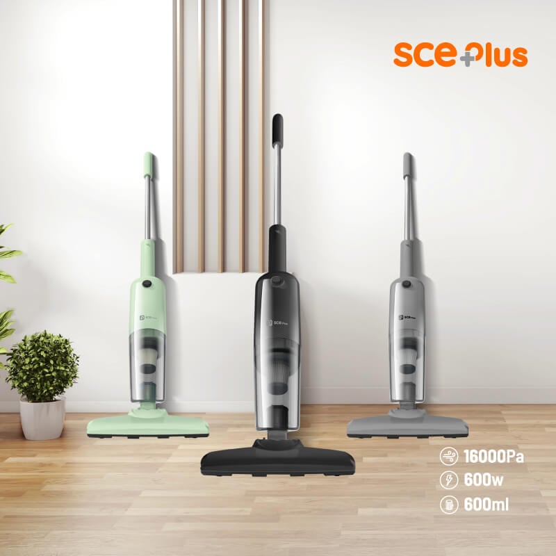 เครื่องดูดฝุ่นแบบด้าม SCE Plus รุ่น XG2 สีเทา_2