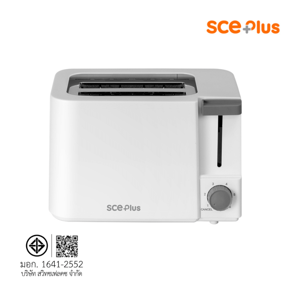  เครื่องปิ้งขนมปัง SCE Plus รุ่น TT1 สีขาว