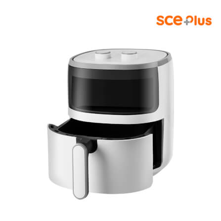 หม้อทอดไร้น้ำมัน SCE Plus รุ่น Z-LED5 สีขาว_1