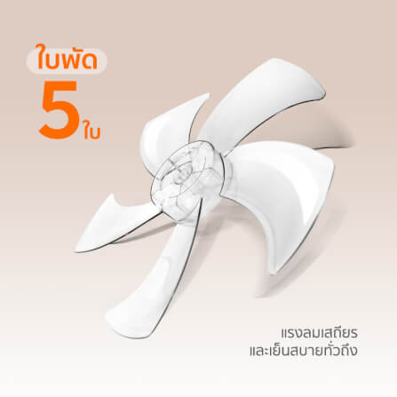 พัดลมตั้งพื้น 16 นิ้ว SCE Plus รุ่น RF3 สีขาว_4