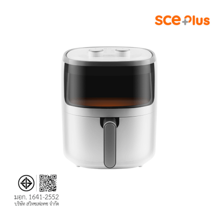 หม้อทอดไร้น้ำมัน SCE Plus รุ่น Z-LED5 สีขาว_6