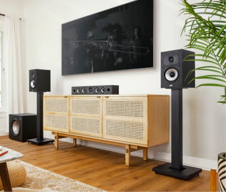 ลำโพง POLK MONITOR MXT35 LOW-PROFILE, HIGH RESOLUTION CENTER CHANNEL LOUDSPEAKER_5