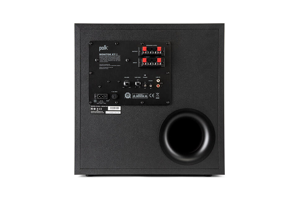 ซับวูฟเฟอร์ POLK MONITOR XT12 HIGH-PERFORMANCE 12" SUBWOOFER