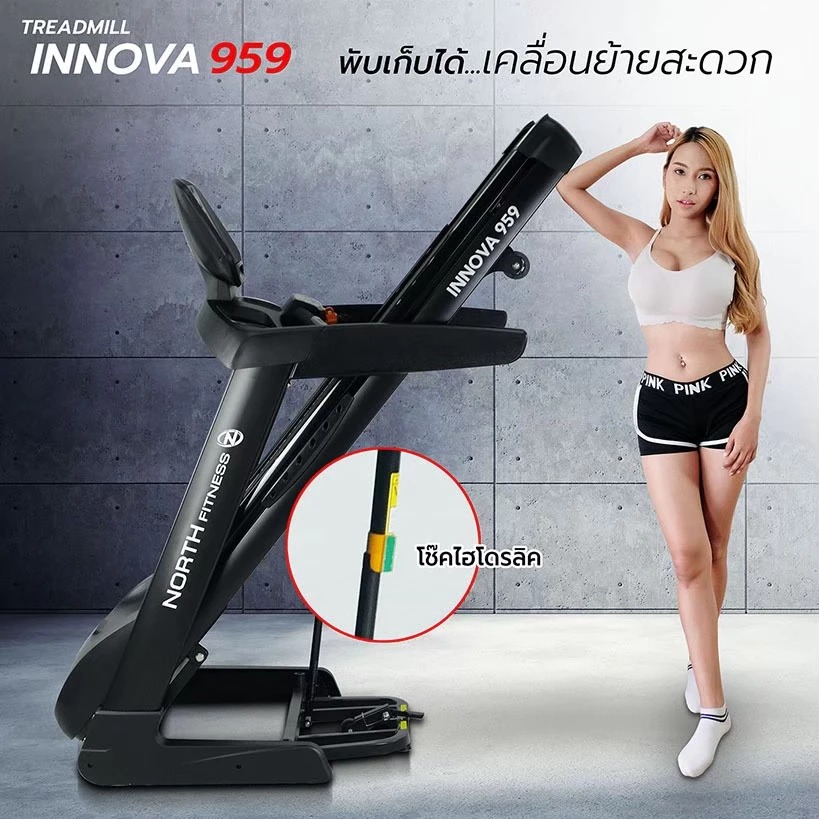 ลู่วิ่งไฟฟ้า NORTH FITNESS รุ่น INNOVA959 3.5 HP_7