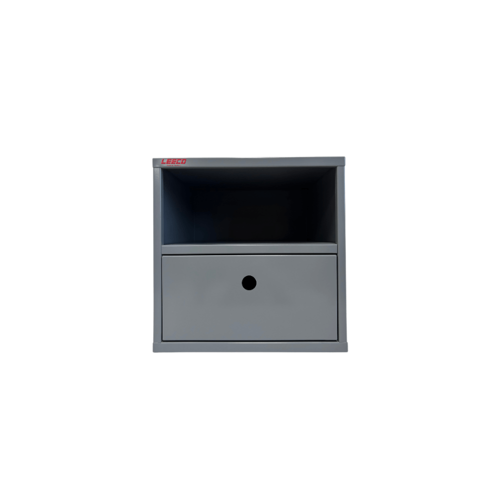ตู้โชว์ ตู้แขวน LEECO BX-1D สีเทา