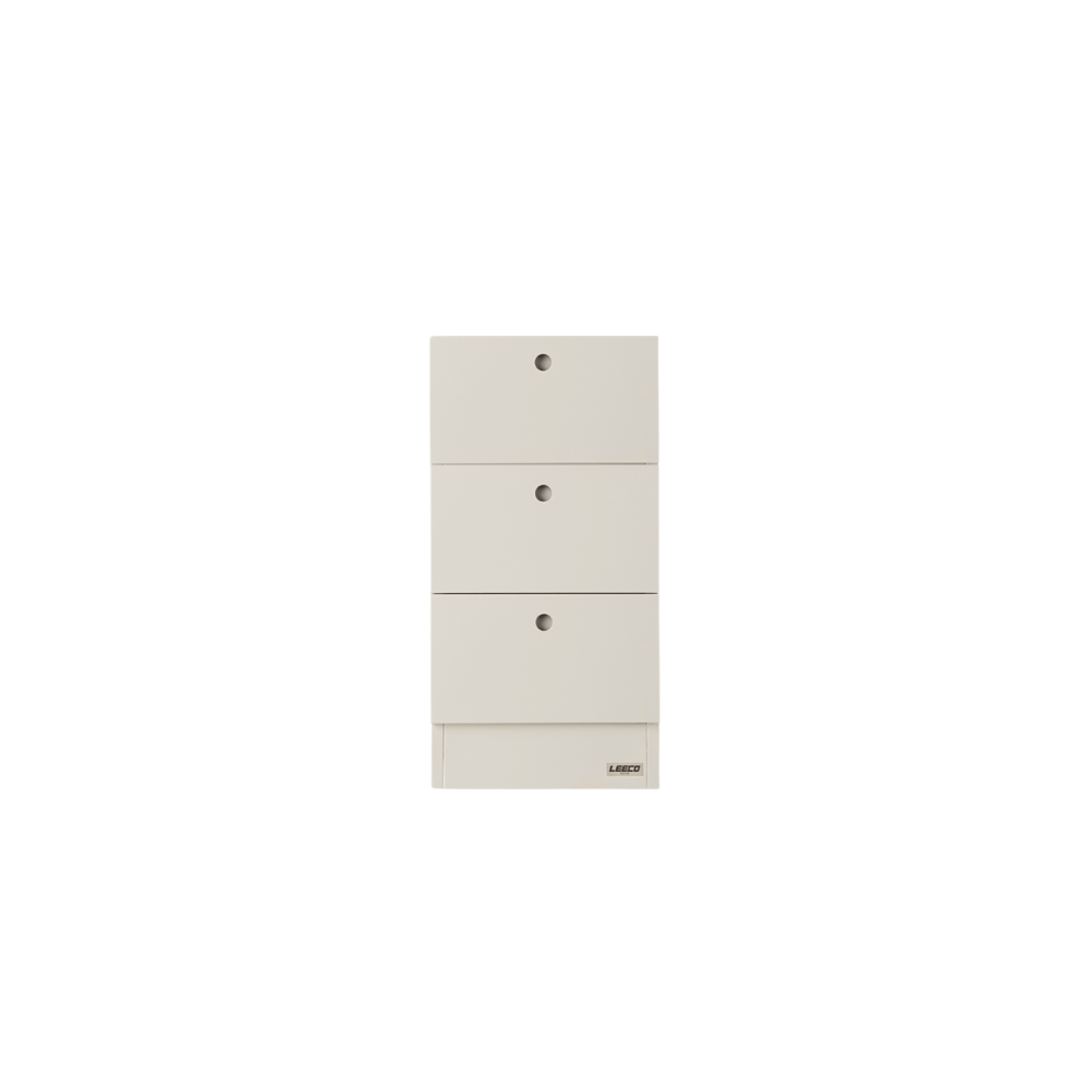 ตู้ลิ้นชักเหล็ก 3 ลิ้นชัก LEECO LC03-B MARBLE WHITE
