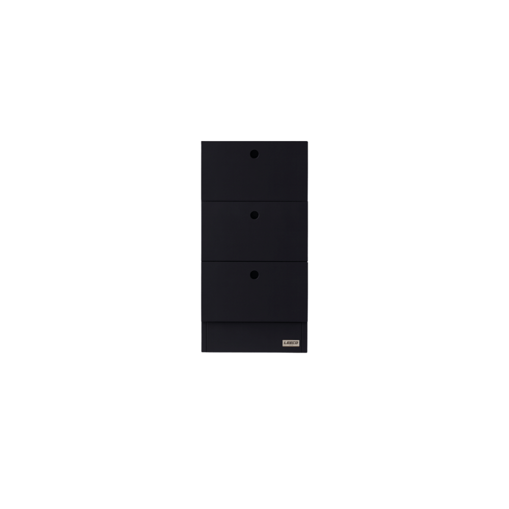 ตู้ลิ้นชักเหล็ก 3 ลิ้นชัก LEECO LC03-B SHADOW BLACK