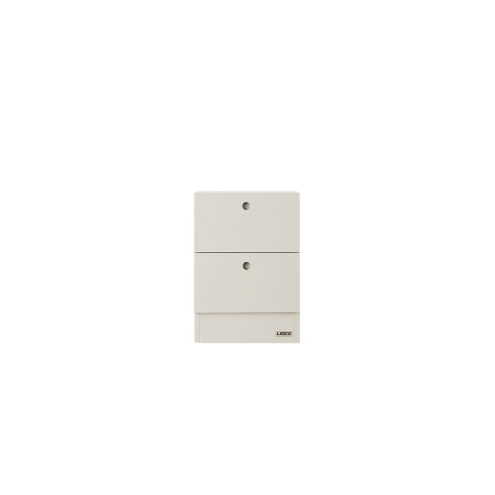 ตู้ลิ้นชักเหล็ก 2 ลิ้นชัก LEECO LC03-A MARBLE WHITE