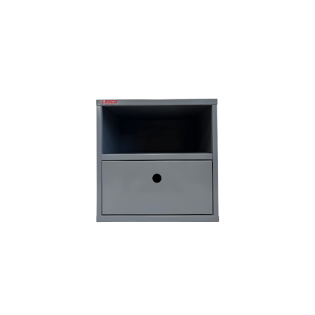 ตู้โชว์ ตู้แขวน LEECO BX-1D สีเทา_0