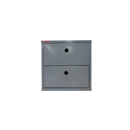 ตู้โชว์ ตู้แขวน LEECO BX-2D สีเทา_0