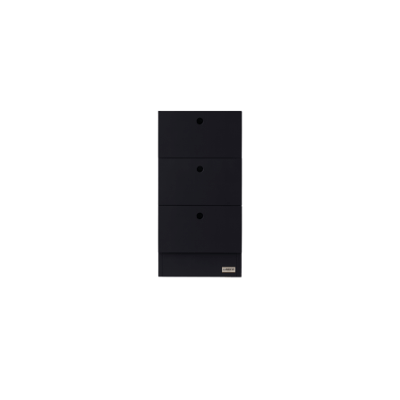 ตู้ลิ้นชักเหล็ก 3 ลิ้นชัก LEECO LC03-B SHADOW BLACK_0