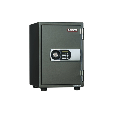 ตู้เซฟนิรภัยกันไฟ LEECO SST-CPL สีเทาเข้ม_1