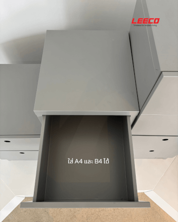 ตู้ลิ้นชัก 3 ลิ้นชัก LEECO LC03-B TERRACOTTA RED_3