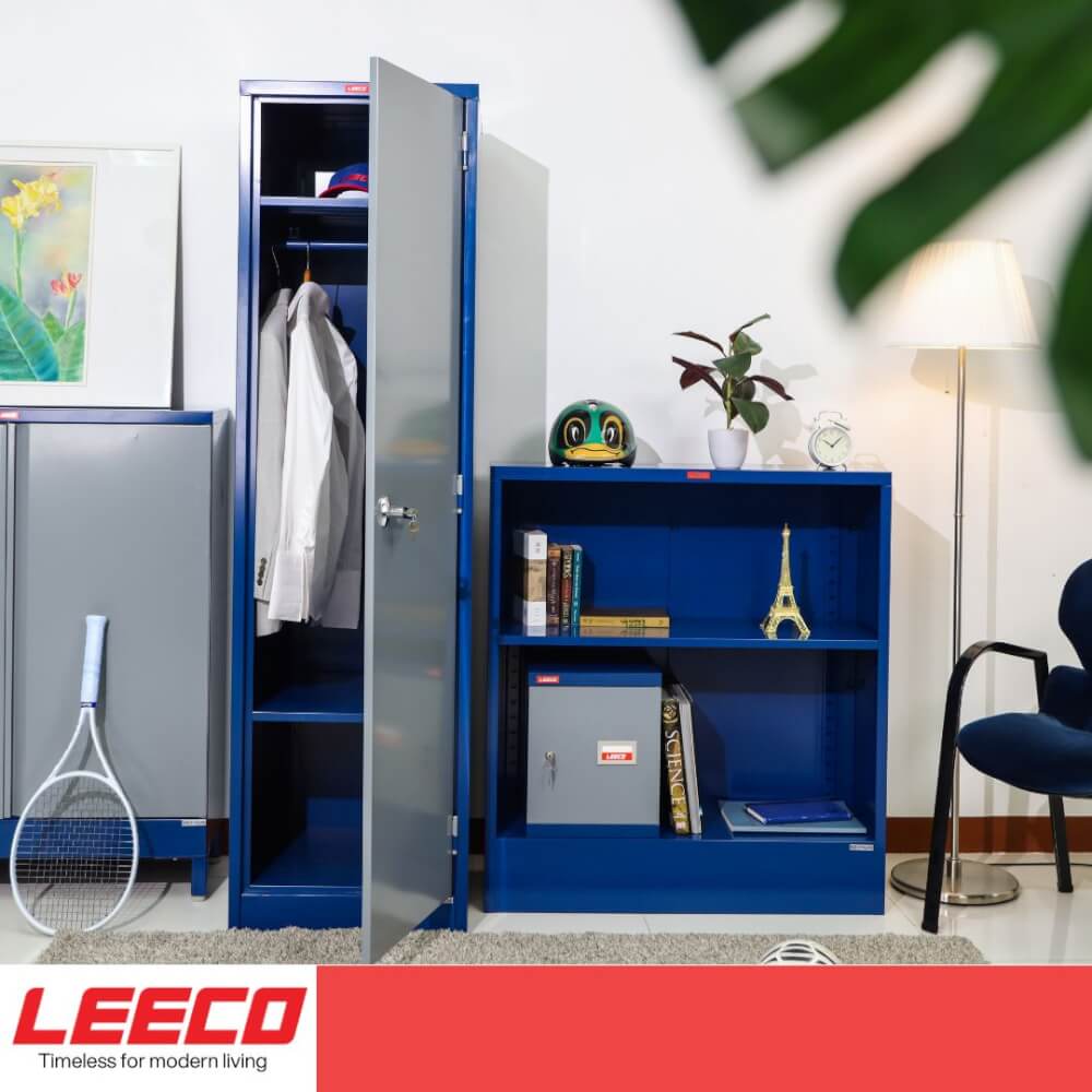 ตู้ชั้นวางของ LEECO FS-0210-AS สีน้ำเงิน_2