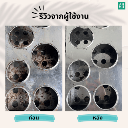 น้ำยาขจัดคราบน้ำ คราบหินปูน ANDU (อันดู) 500 มล._8