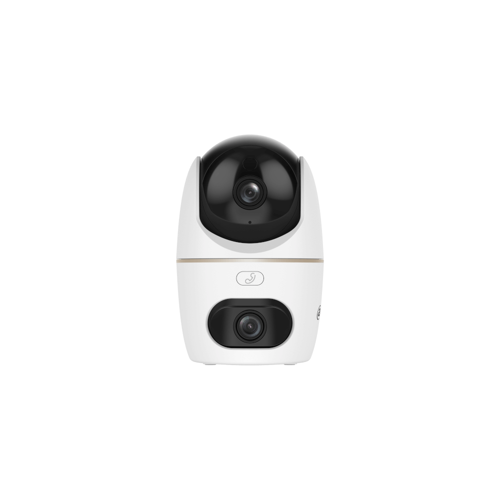 กล้องวงจรปิด DAHUA สองเลนส์ในกล้องเดียว 5MP(หมุนได้)+5MP