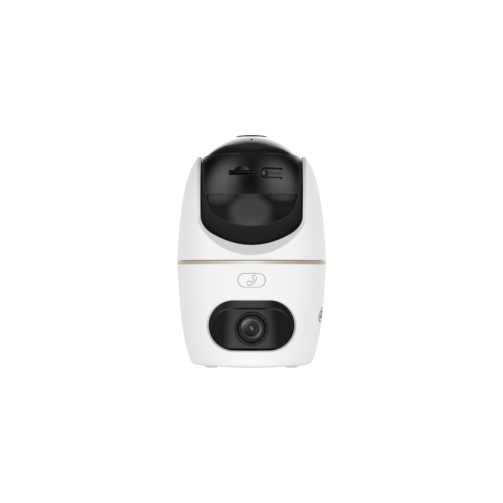 กล้องวงจรปิด DAHUA สองเลนส์ในกล้องเดียว 5MP(หมุนได้)+5MP