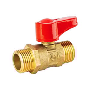 มินิบอลวาล์ว ทองเหลือง LL1027C ผ/ผ 1/2"