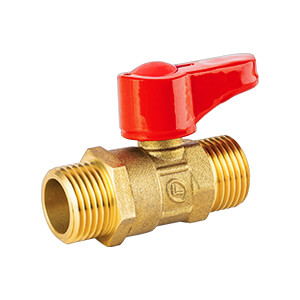 มินิบอลวาล์ว ทองเหลือง LL1027C ผ/ผ 1/2"