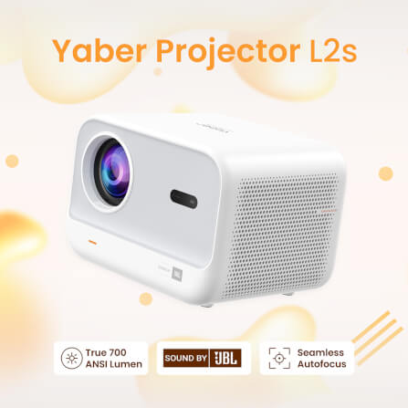 โปรเจคเตอร์ YABER L2S (พร้อมลำโพง JBL ในตัว)_1