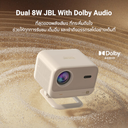 โปรเจคเตอร์ YABER L2 PLUS (พร้อมลำโพง JBL ในตัว) รองรับระบบ LINUX OS_3