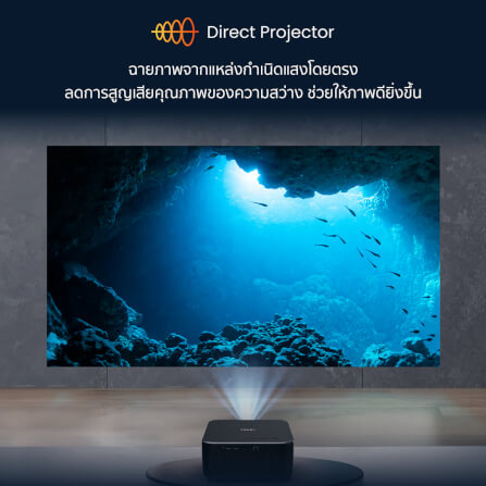 โปรเจคเตอร์ YABER K3 PRO (พร้อมลำโพง JBL SUBWOOFER ในตัว) รองรับ GOOGLE TV_5
