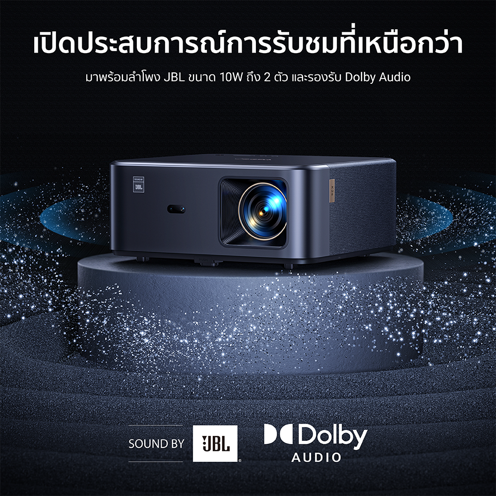 โปรเจคเตอร์ YABER K2S GOOGLE TV รองรับภาพระดับ 4K พร้อมระบบ GOOGLE TV_4