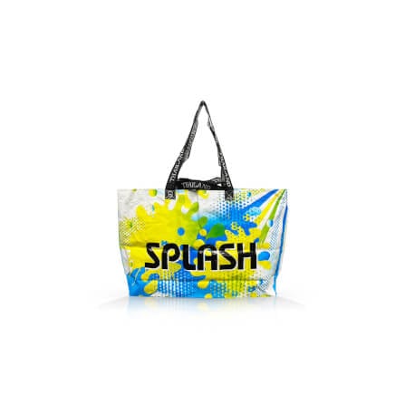 กระเป๋าช้อปปิ้ง VAVAZ รุ่น SPLASH สีเหลือง-ฟ้า_0