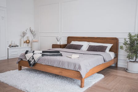 เตียงนอนไม้สัก 6 ฟุต SIGNATURE ONCE รุ่น SO - 011 สีทีค_2