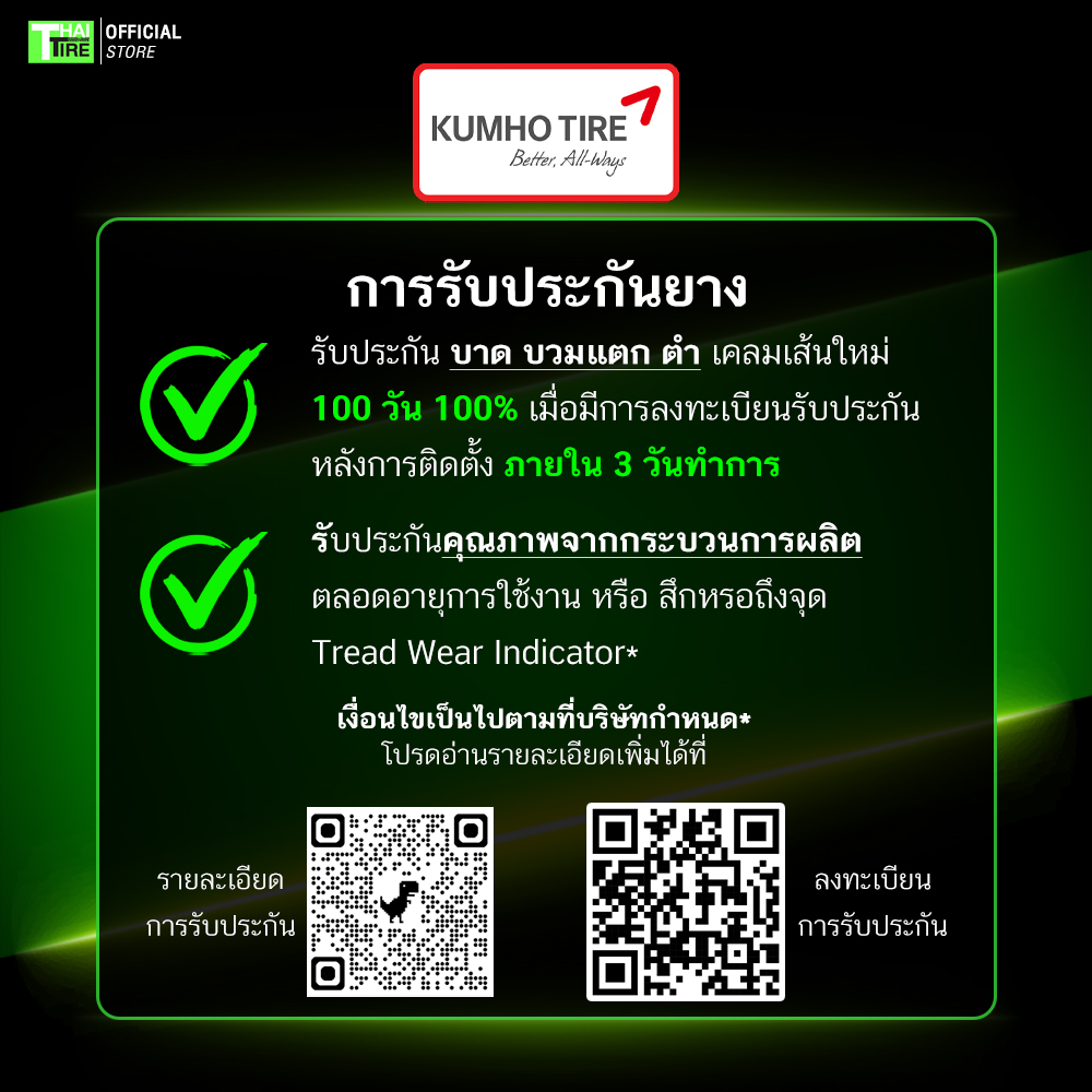 ยางรถยนต์ KUMHO รุ่น ECOWING ES31 ขนาด 165/65R14 จำนวน 4 เส้น_4