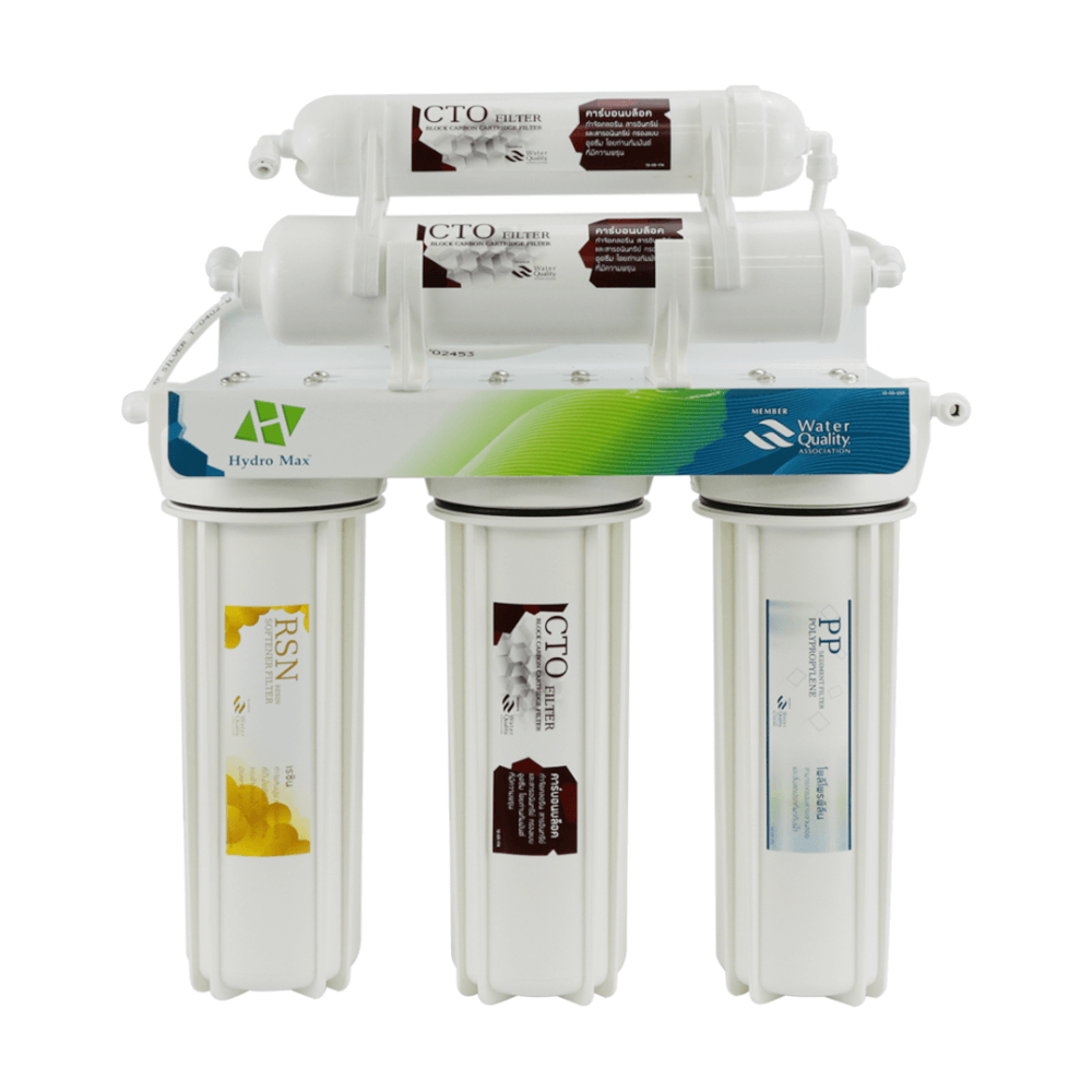 เครื่องกรองน้ำดื่ม 5 ขั้นตอน HYDROMAX (สีขาว)_1