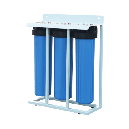 เครื่องกรองน้ำใช้ 3 ขั้นตอน SAFETYDRINK BIGBLUE ขนาด 20 นิ้ว รุ่น BB3S-PCR (พร้อมไส้กรอง PP/CTO/RESIN)_2