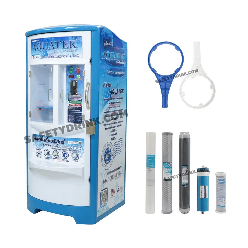 ตู้น้ำดื่มหยอดเหรียญ AQUATEK รุ่น 2,000 LPD_3