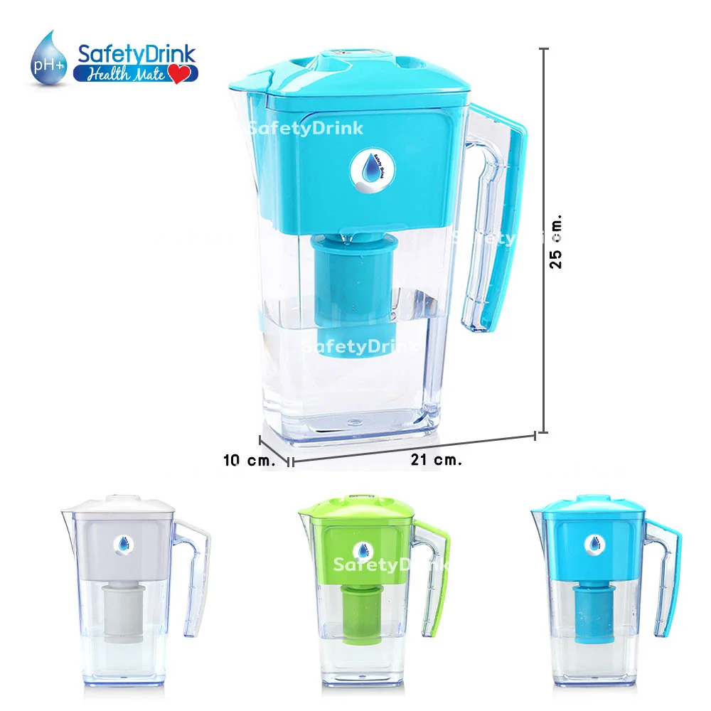 เหยือกกรองน้ำ SAFETYDRINK รุ่น HM-AKP-B (สีฟ้า)_3