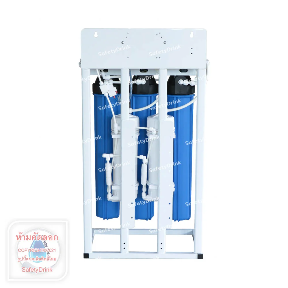 เครื่องกรองน้ำดื่ม 5 ขั้นตอน AQUATEK SILVER รุ่น RO 1,000 GPD (พร้อมเฟรมตั้งโครงเหล็กชุบสี)_3
