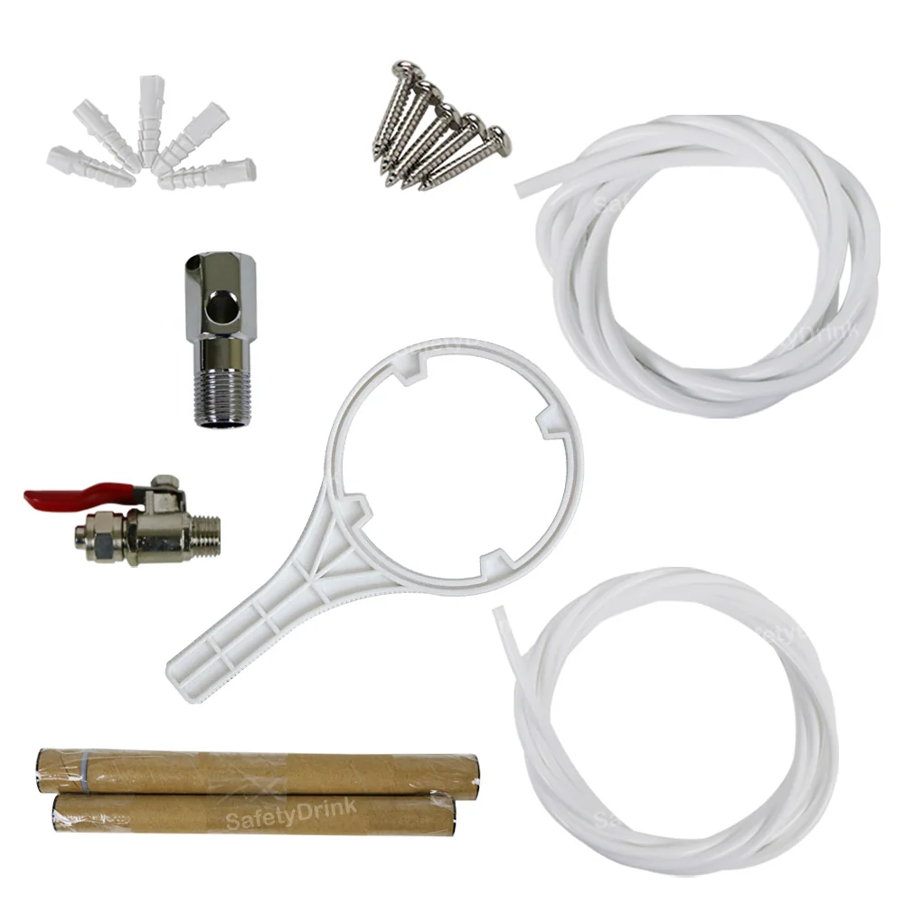 เครื่องกรองน้ำ 6 ขั้นตอน SAFETYDRINK รุ่น ECOPURE UF (SMART UV) พร้อมเฟรมตั้ง_6