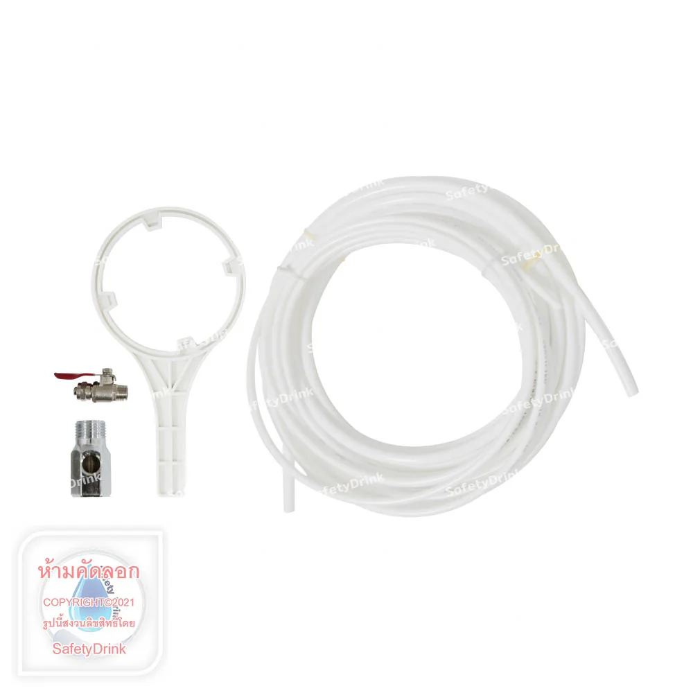 เครื่องกรองน้ำดื่ม 5 ขั้นตอน AQUATEK SILVER รุ่น RO 1,000 GPD (พร้อมเฟรมตั้งโครงเหล็กชุบสี)_7