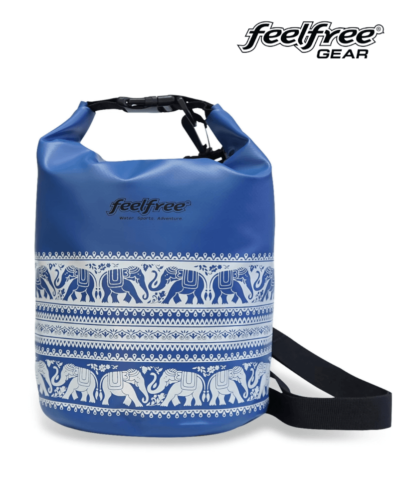 กระเป๋ากันน้ำ FEELFREE DRY TUBE CHANG รุ่นช้าง 5L สีน้ำเงิน/ขาว_0