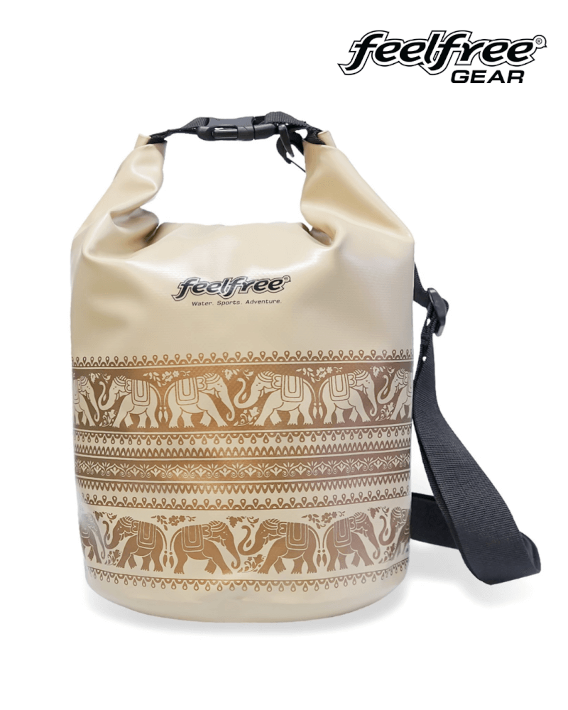 กระเป๋ากันน้ำ FEELFREE DRY TUBE CHANG รุ่นช้าง 5L สีแทน/ทอง_0