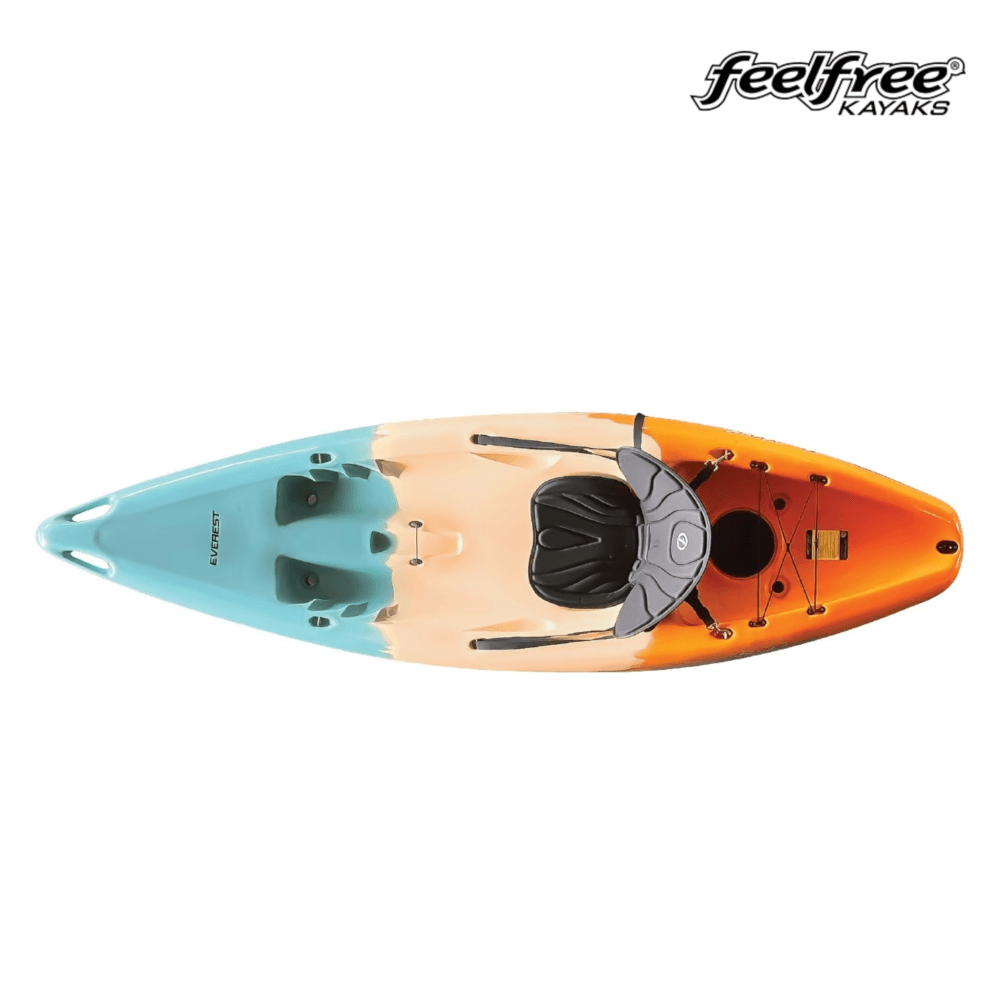 เรือคายัค 1 ที่นั่ง FEELFREE รุ่น EVEREST สี MINT/ORANGE