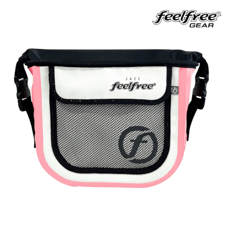 กระเป๋าสะพายกันน้ำ FEELFREE JAZZ 23 สี WHITE / PINK