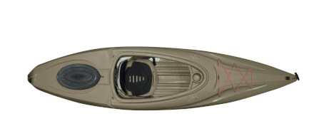 เรือคายัค 1 ที่นั่ง FEELFREE KAYAK รุ่น GT สี MOSS_0